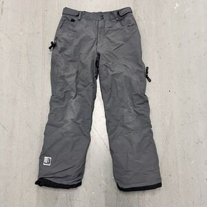 Helix Snowboarding DryTek Pants Gray Medium